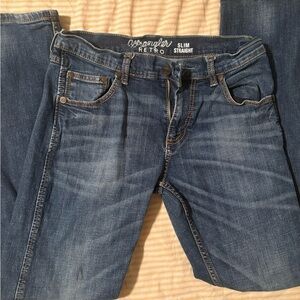 Wrangler Retro Women's Straight Leg Blue Jeans